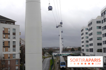 Câble C1 : le premier téléphérique d'Île-de-France - nos photos