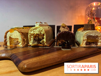 Bûches de Noël végétales de La Mauvaise Herbe - IMG 1592