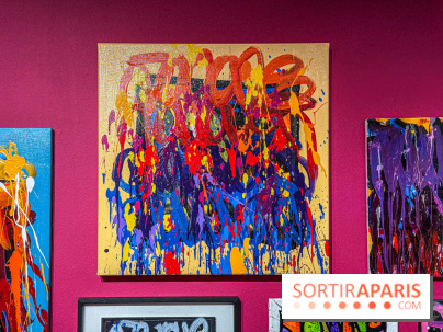 Mini Me : l'exposition de JonOne 100% groovy baby à la galerie Goldshteyn-Saatort - IMG 2330