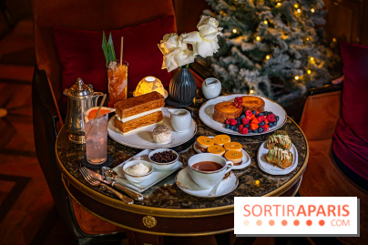 Le bar et salon de thé de Noël du George V 2025 - les photos