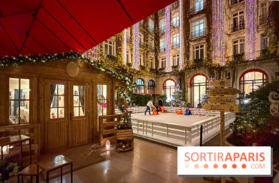 Noël 2025 au Plaza Athénée : tea time festif en famille, patinoire enchantée et chalet-raclette - IMG 4409