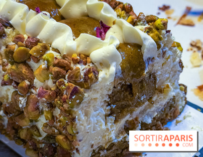 Les bûches de Noël artisanales de Baiman's Cake à Montreuil - photos - IMG 8383