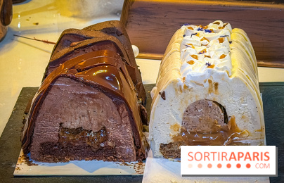 Les bûches de Noël artisanales de Baiman's Cake à Montreuil - photos - IMG 8387