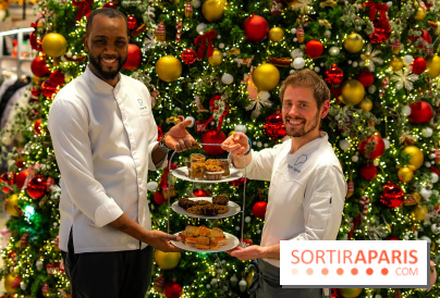 Le tea time de Noël et d'hiver du Printemps Haussmann 2025 - 2026 photos - A7C03250