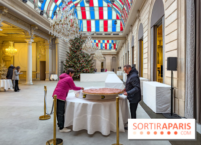 La Galette des Rois 2026 de l'Élysée, fabriquée par la Boulangerie Le Moulin de la Croix Nivert - IMG 7473