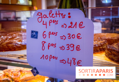 Galette des Rois de la Boulangerie du Château à Saint-Germain-En-Laye