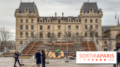 Gradins Notre-Dame de Paris