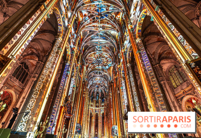 L'Odyssée Céleste à l'église Saint-Eustache à Paris, le nouveau spectacle Luminiscence 