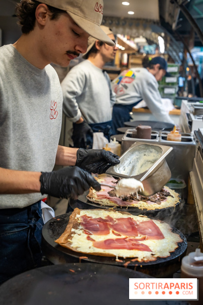Lulu Crêperie, le comptoir de crêpes et galettes bretonnes du Marais au Marché des Enfants Rouges - A7C05430