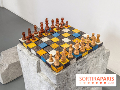Exposition Un Siècle d'Echecs à la Galerie Perrotin