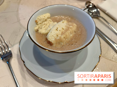 Restaurant Anne - Cappuccino de châtaigne, foie gras