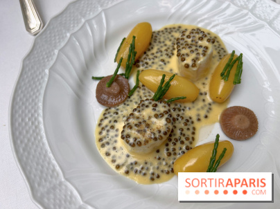 La Véranda, La Réserve Hôtel & Spa - Sole, caviar, sauce Noilly-Prat
