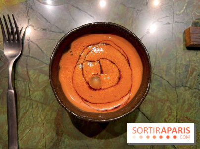 Mantra - Mousse au chocolat, sésame noir, gingembre confit