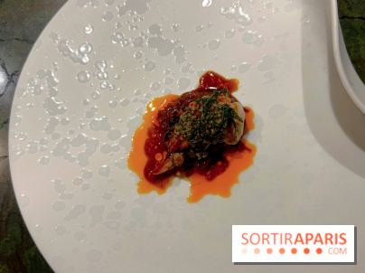 Mantra - Homard, shiso, jus de tête aux fruits rouges