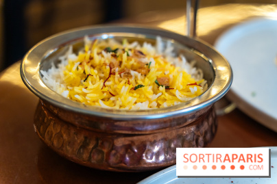 Andaaz restaurant indien Paris 17e - riz