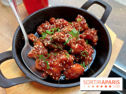 Horiz - Poulet caramélisé, flambé au saké