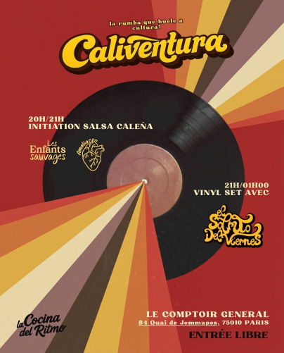 Les mercredis bachata et salsa colombienne du Comptoir Général