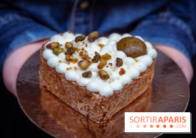 Saint-Valentin 2026 : les cœurs pâtissiers de Maison Aleph - photos - pistache d'Iran et fleur d'Oranger