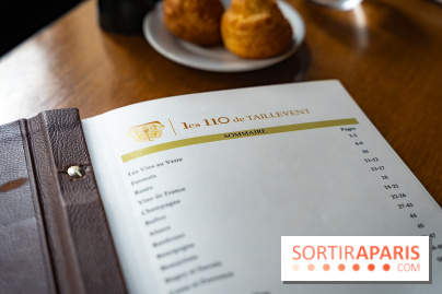 Les 110 de Taillevent, le restaurant traditionnel en accords mets et vins - photo - carte des 110 vins