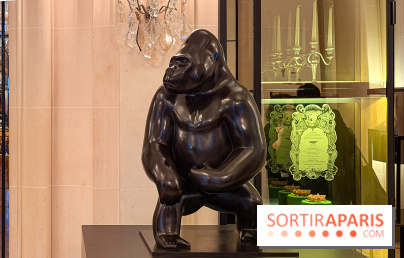 Exposition gratuite au Plaza Athénée : le bestiaire de Michel Bassompierre s'invite au palace - IMG 3885