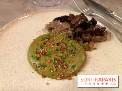 Vivide - Pleurotes shiitake risotto blettes