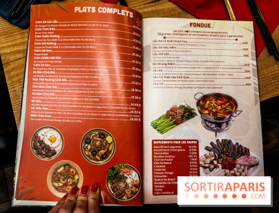 Cơm Niêu Quán, le nouveau restaurant vietnamien Paris 13e - carte - menu