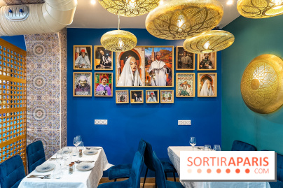Gamra, le restaurant marocain Paris 17e - salle