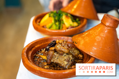 Gamra, le restaurant marocain Paris 17e - tagine agneau aux fruits secs