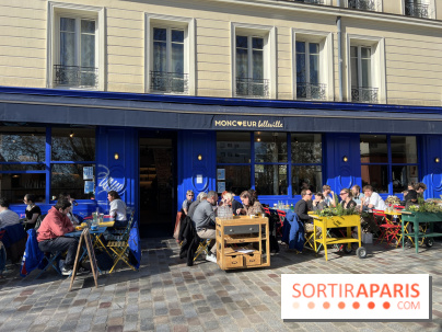 Moncœur Belleville - Terrasse vue Paris