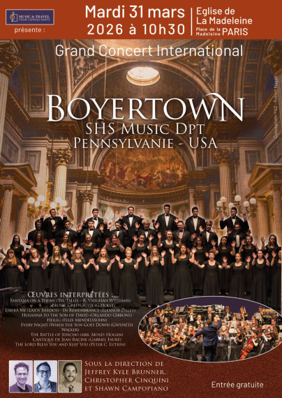 Voix d’Amérique pour la Semaine sainte à la Madeleine