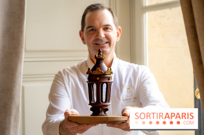 L'oeuf de Pâques du Crillon 2026 par Matthieu Carlin : le lampadaire