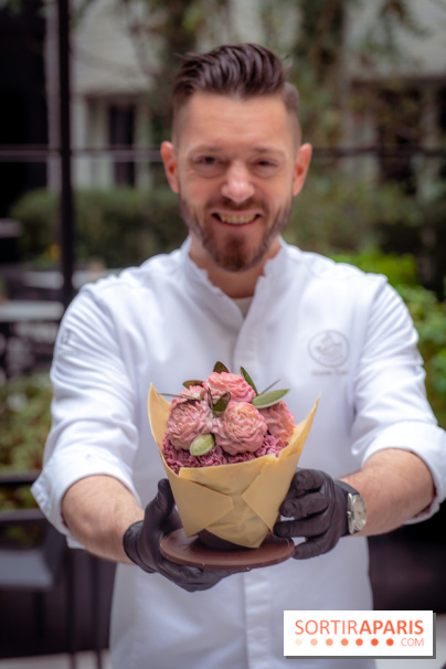 L'Oeuf de Pâques floral du Mandarin Lutetia Paris 2026 par Nicolas Guercio - photos - A7C05395