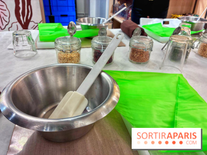 Atelier fabrication de tablettes Mon Jardin Chocolaté