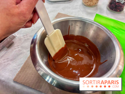Atelier fabrication de tablettes Mon Jardin Chocolaté