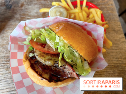 Numéro 10 - Smash burger ananas