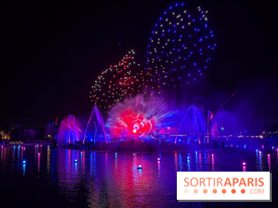 Disneyland Paris : Disney Cascade of Lights, le spectacle nocturne sur Adventure Bay - IMG 5001