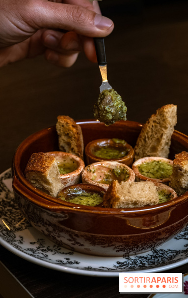 L'Auberge Nouvelle restaurant à Tremblay-sur-Mauldre dans les Yvelines - photos - escargots