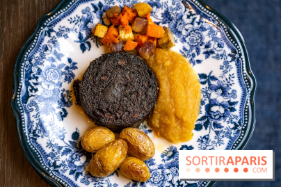 L'Auberge Nouvelle restaurant à Tremblay-sur-Mauldre dans les Yvelines - photos - boudin