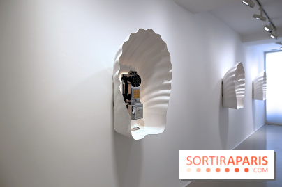 Exposition Glass Slipper d'Ariana Papademetropoulos à la galerie Thaddaeus Ropac Marais, nos photos