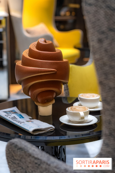 L'oeuf de Pâques du Burgundy 2026 par Léandre Vivier : le café-croissant - photos - A7C08460