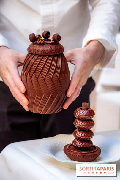 L'oeuf de Pâques Paris-Brest de la Réserve 2026 par Jordan Talbot - photos - A7C09349