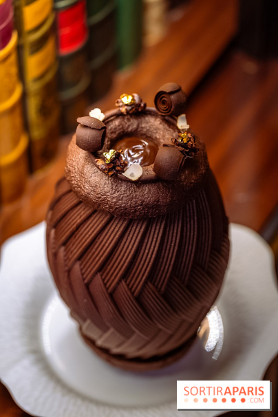 L'oeuf de Pâques Paris-Brest de la Réserve 2026 par Jordan Talbot - photos - A7C09362