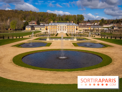 Les tulipes du Château de Dampierre, son jardin anglais et le jardin Le Nôtre