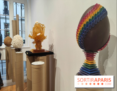 Eggxtraordinaire : chocolatiers et artistes subliment l'œuf dans une exposition à la galerie Joseph