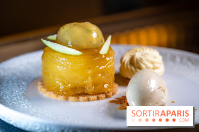 Rivages restaurent de la mer du Scribe Opéra Paris 9e, les photos - tarte tatin