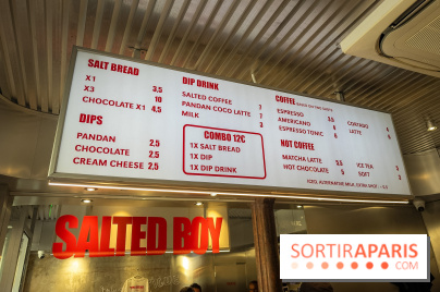Salted Boy : le pop-up parisien du salted bread à Paris