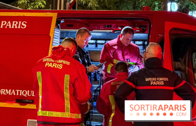Simulation géante des pompiers de Paris sur les quais parisiens