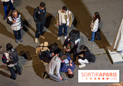 Simulation géante des pompiers de Paris sur les quais parisiens - IMG 3861