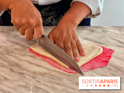 Atelier croissant bicolore