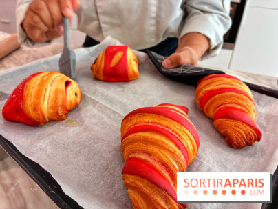 Atelier croissant bicolore